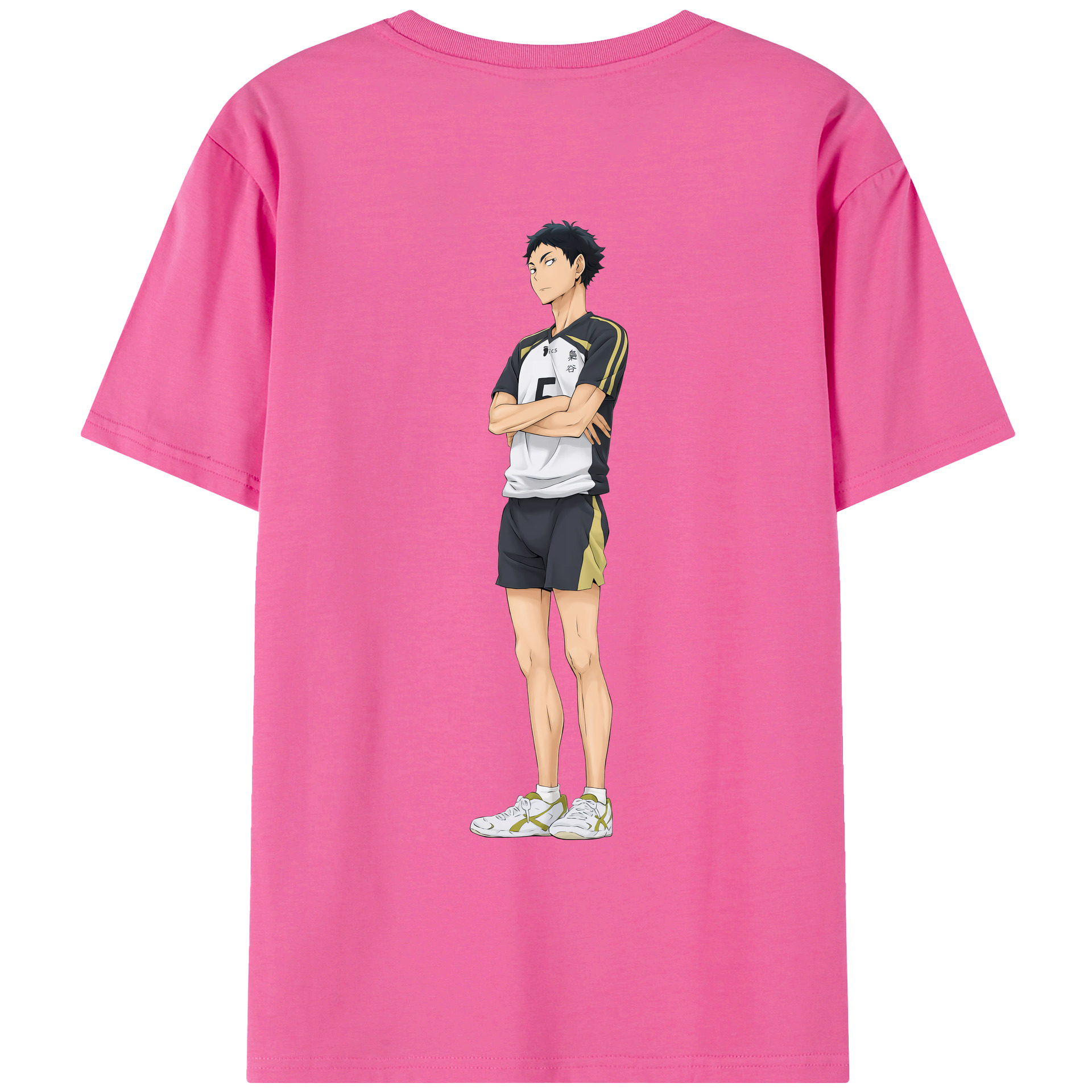 （画像用） ハイキュー!! Haikyu!! レディース半袖Tシャツ(バックプリント)